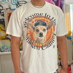 Taco Bell Vintage Uniform Chihuahua Graphic SZ XL EUC